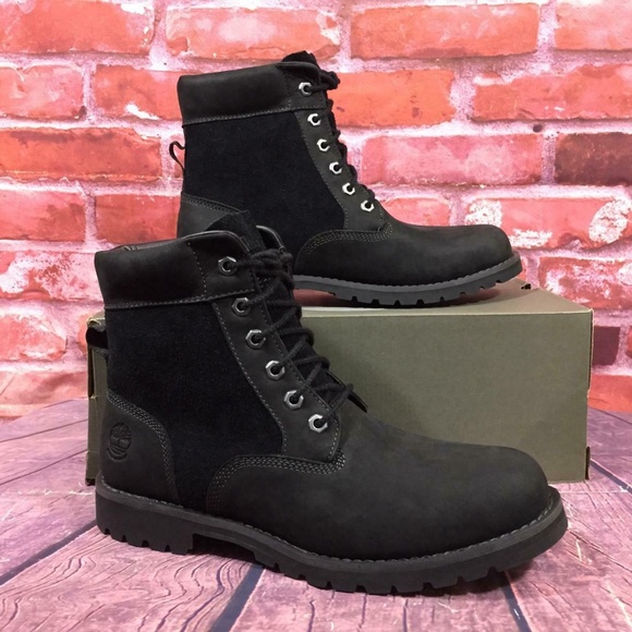 Timberland Other - TIMBERLAND MEN'S LARCHMONT 6-IN BOOTS BLACK SUEDE